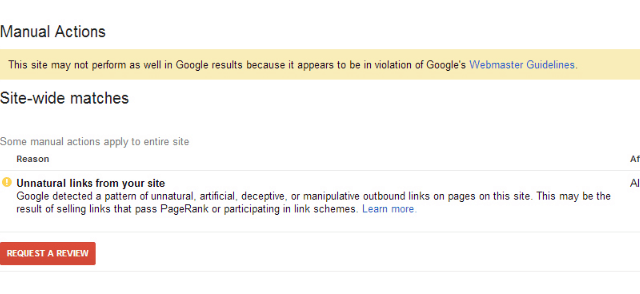 Google Penalty Recovery
